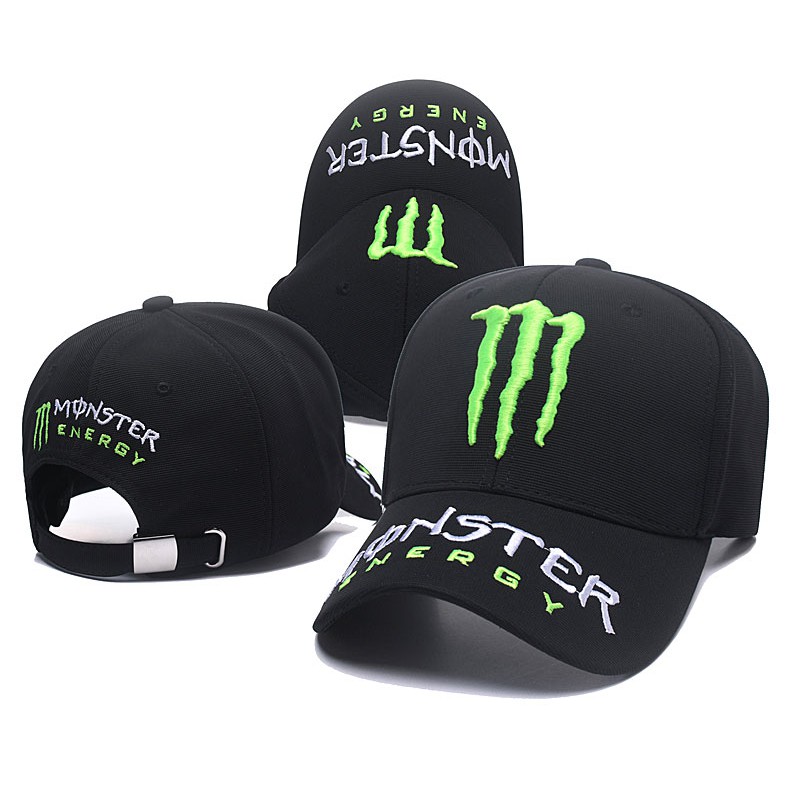 monster energy flat cap
