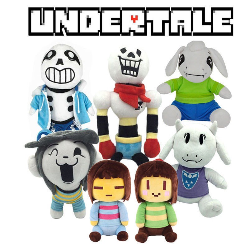 undertale stuffed animals