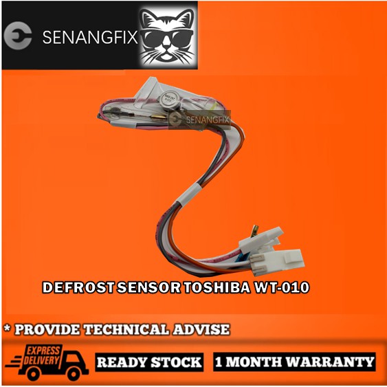 REFRIGERATION TOSHIBA FRIDGE DEFROST TERMINATION + FUSE 240V 10A 70DC