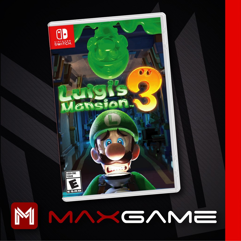 Nintendo Switch Luigi's Mansion 3 / Luigi Mansion 3 (English/Chinese ...