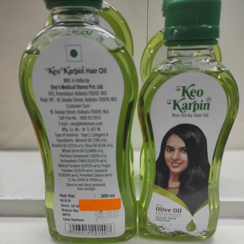 KEO KARPIN NON STICKY HAIR OIL | Shopee Malaysia