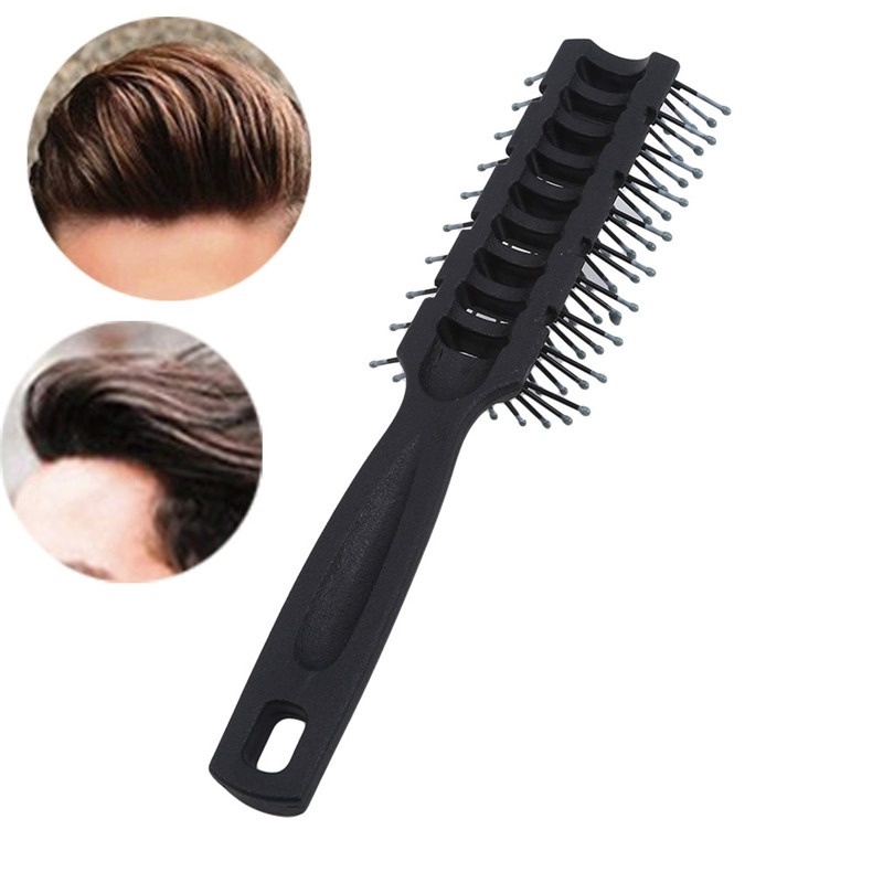 Men Hair Brush Round Comb Barber Hair Salon Styling Mens Comb Anti-Static  Massage Comb for Hairstyling Tool | Shopee Malaysia