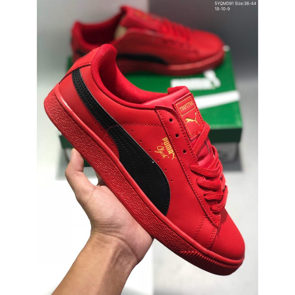all red puma creepers