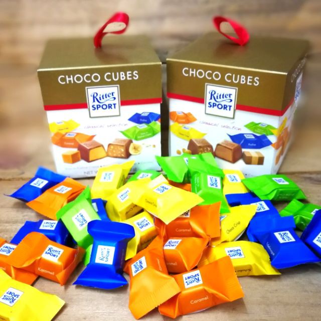 Ritter sport cube mini (1pc) | Shopee Malaysia
