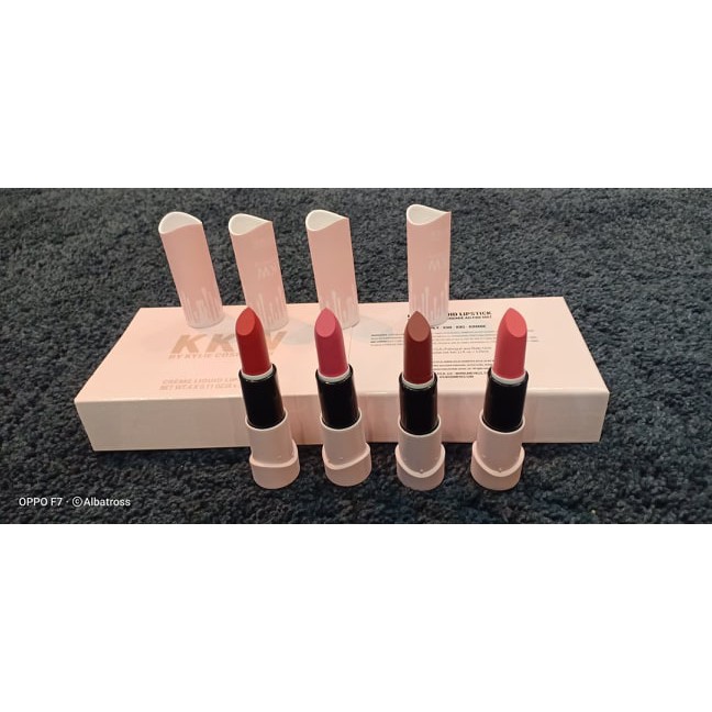 kylíe x KKW Creme Liquid Lipstick Set 4 in 1