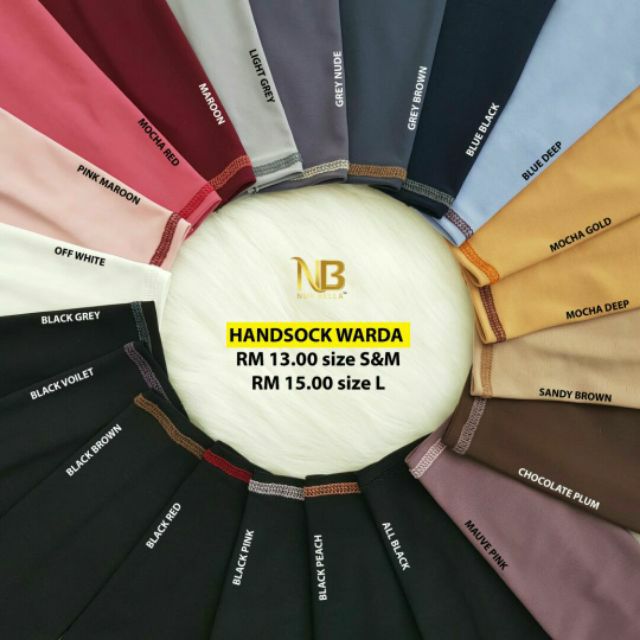 Handsock WARDA Handsock Nurbella | Shopee Malaysia