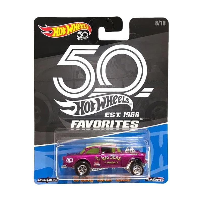 hot wheels 55 chevy bel air gasser 50th anniversary