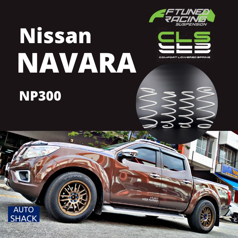 Nissan Navara NP300 F Tuned CLS Series Comfort Lowering Spring