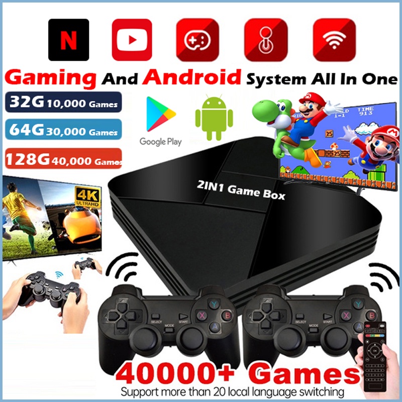 Android Tv Box + Game Box G5 Retro Classic Gaming Console gamebox ...