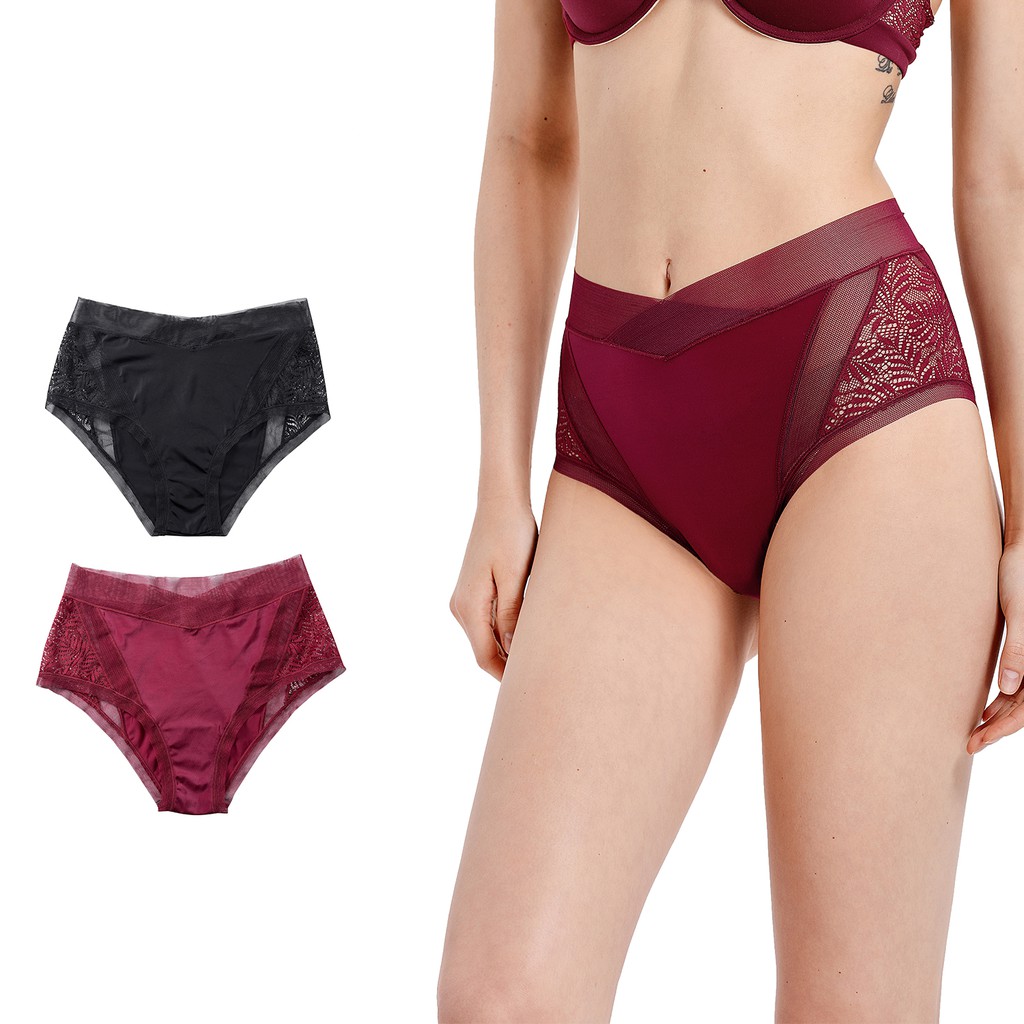hi cut lace underwear