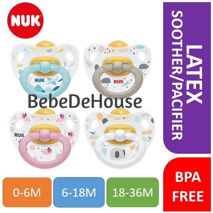 nuk latex pacifier