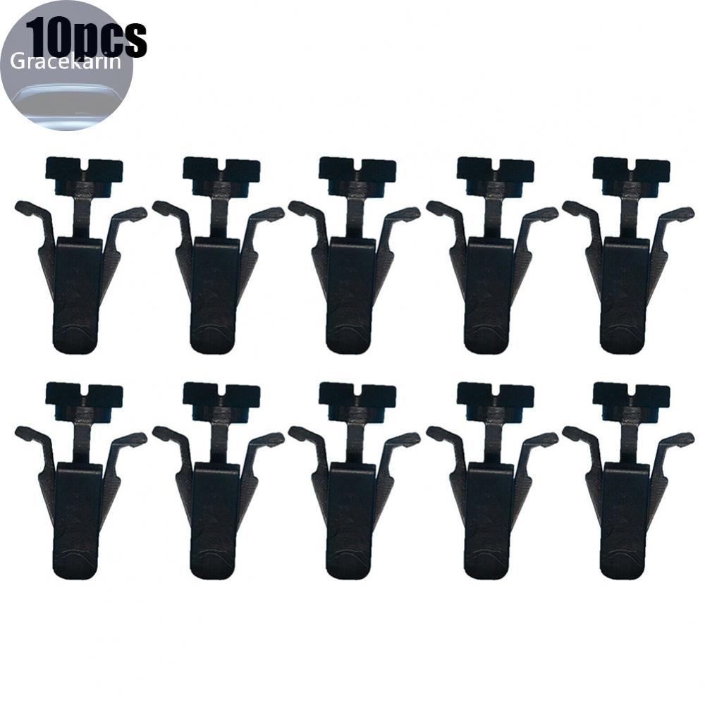 100pcs Car Bumper Fender Clips Trim Fasteners For NISSAN 350Z 370Z ALMERA ALMERA TINO CUBE E NV200 LEAF MICRA MURANO NAVARA