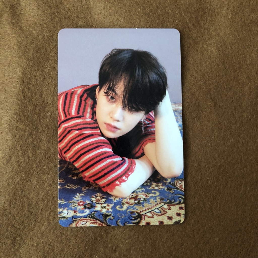 [OFFICIAL] BTS Suga Yoongi Love Yourself Tear O ver photocard | Shopee ...