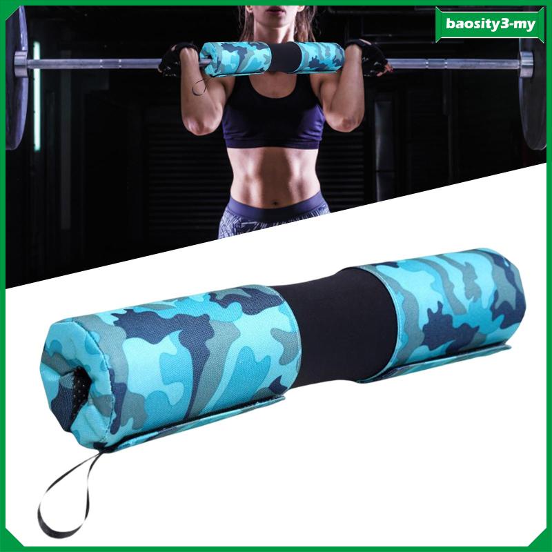 [baosity3] Barbell Squat Neck Rack Foam Cushion Shoulder Pad Fitness