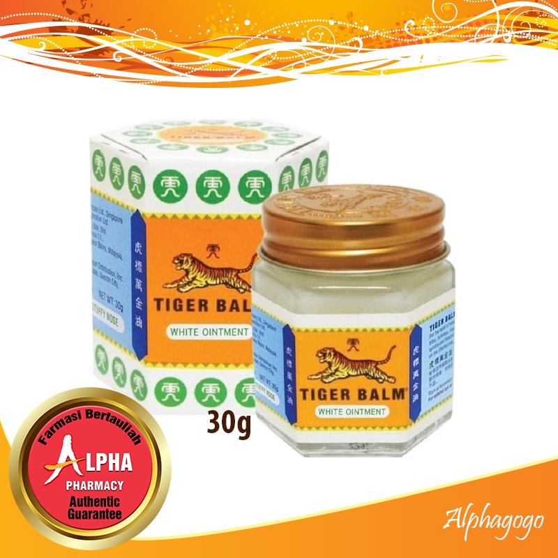 Tiger Balm White Ointment 30g (Exp: 03/2026) | Shopee Malaysia