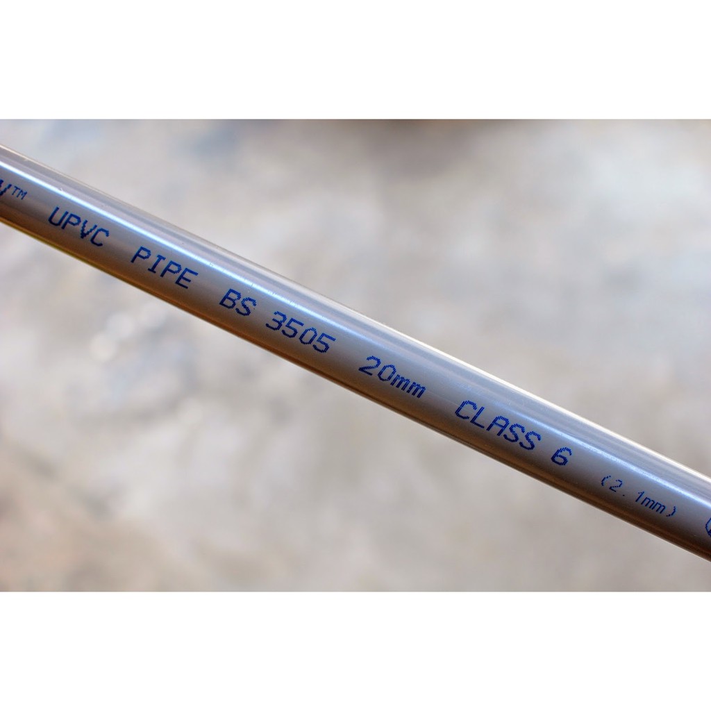 WWW PVC PIPE CLASS 6 TEBAL 1Meter x 1/2''(15mm),3/4''(20mm),1''(25mm) Shopee Malaysia
