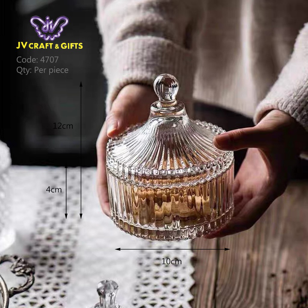 Doorgift Kaca Glassware | Candle Jar | Doorgift VIP kahwin | Exclusive ...