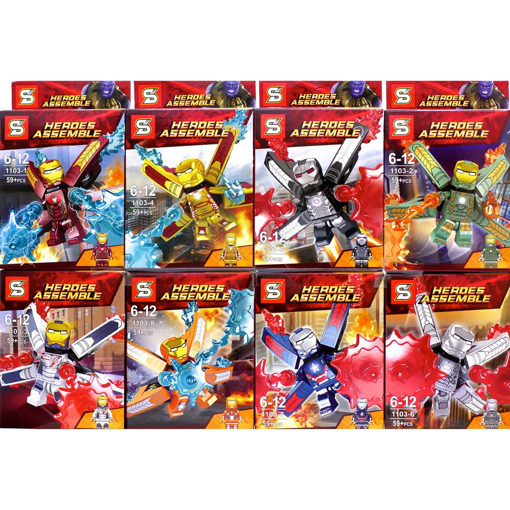 lego heroes assemble iron man