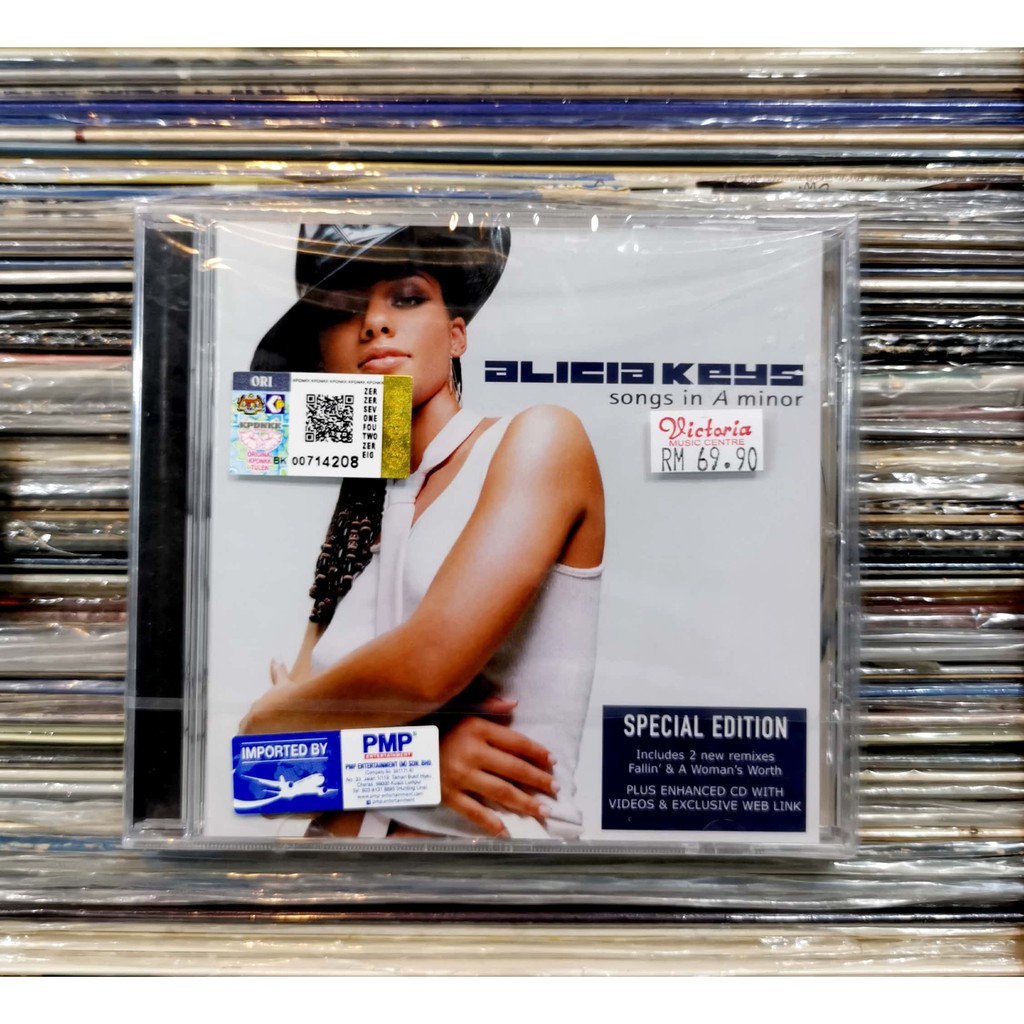 Alicia Keys Songs In A Minor Imported Cd Special Edition Shopee Malaysia