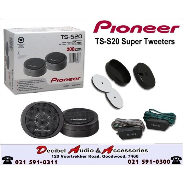 pioneer super tweeters