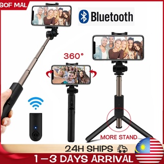 Mini Bluetooth Selfie Stick Monopod Tripod Extendable Aluminum With Bluetooth Remote Home&Travel for and Android 自拍杆