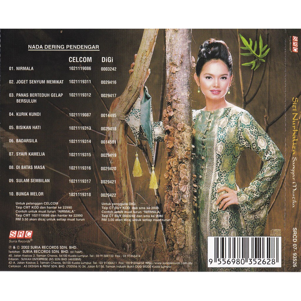 Cd Siti Nurhaliza Sanggar Mustika Shopee Malaysia