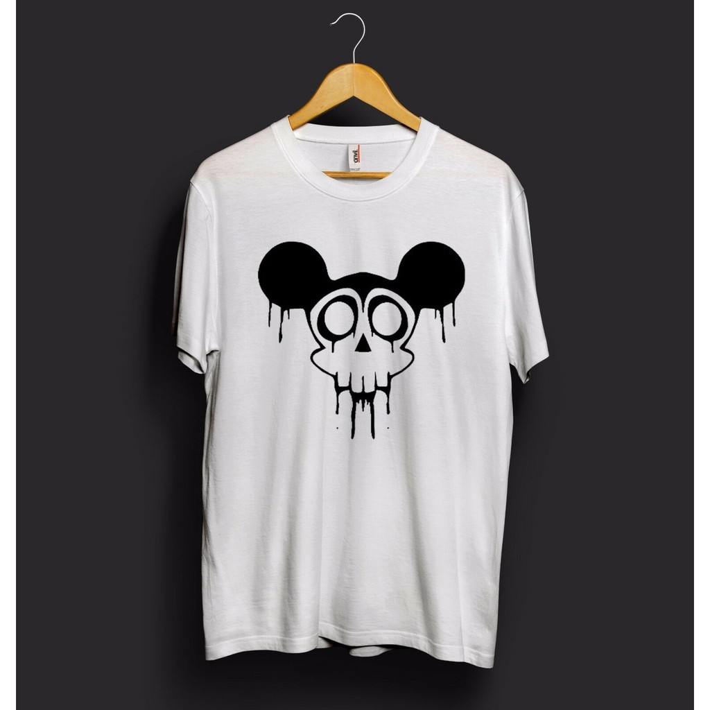 mickey mouse skull shirt