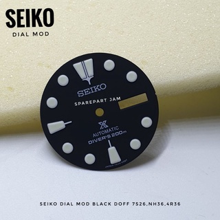Dial Seiko Dial Mod Black Doff Turtle, Skx, Srpd, 7s26, Nh36, 4r36 | Shopee  Malaysia