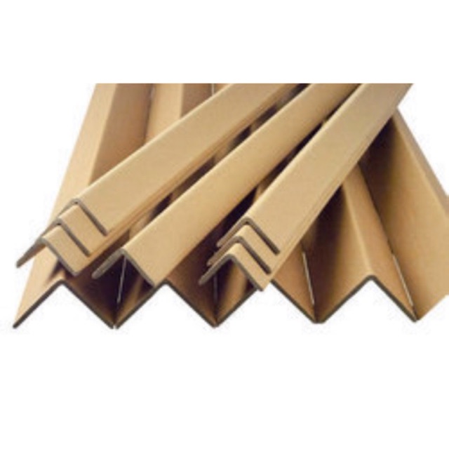 Package 4cm L Shape 4cm x 4cm x 150cm Cardboard Improve Packing Kertas Pallet Carton angle