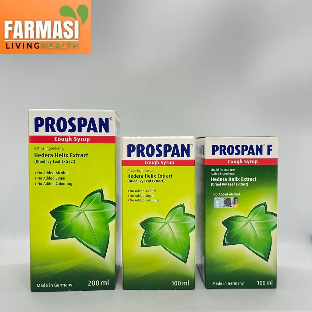 Prospan Cough Syrup 100 Ml 200 Ml Prospan F Cough Syrup 100ml