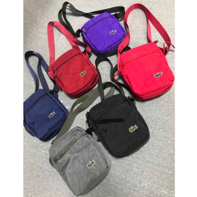 lacoste bag with sling