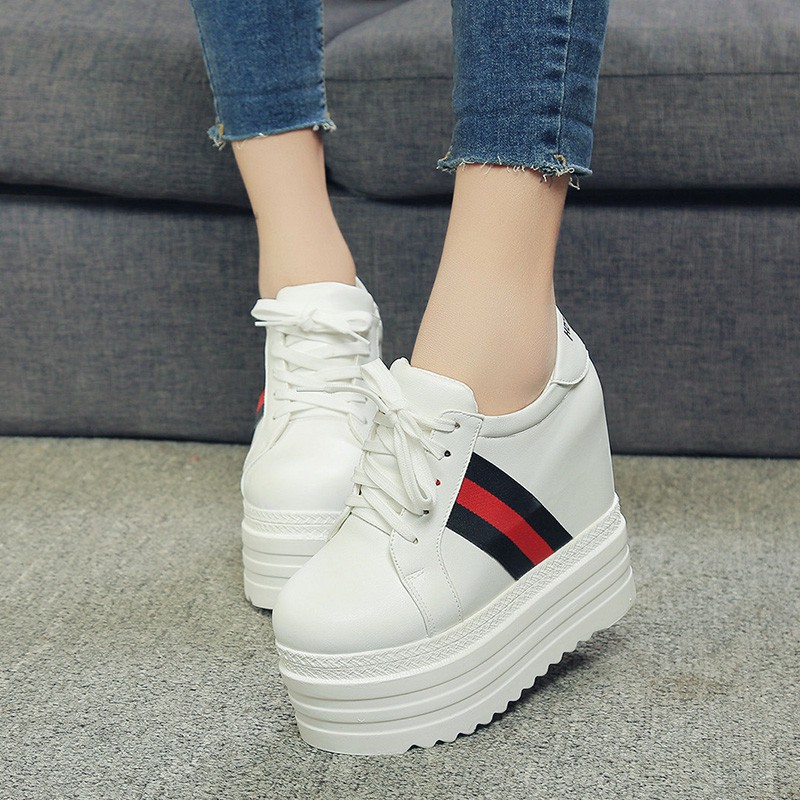 high heel sneakers wedge