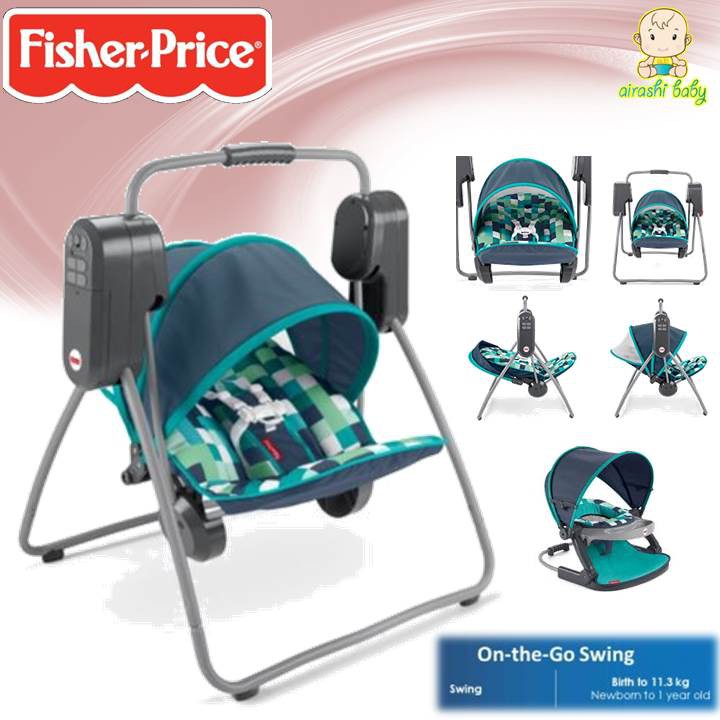 Fisher Price On The Go Swing Shopee Malaysia