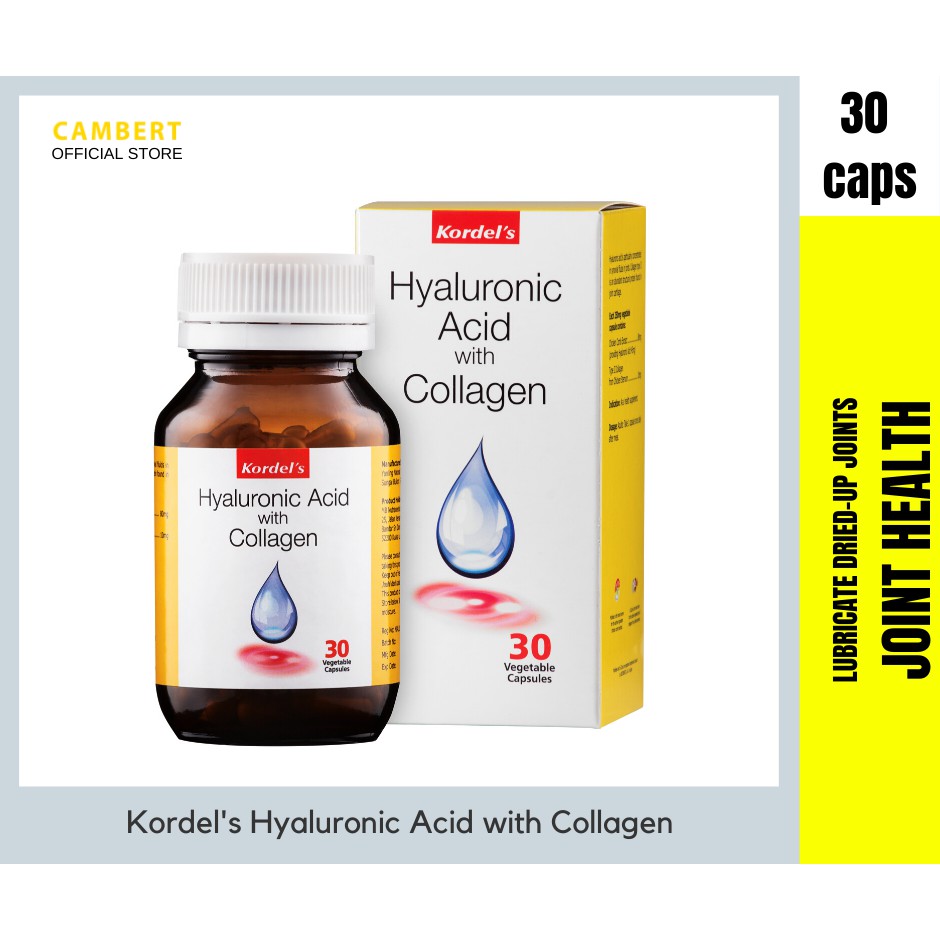 Kordel's Hyaluronic Acid with Collagen 30s (Exp Jan/2021) (100