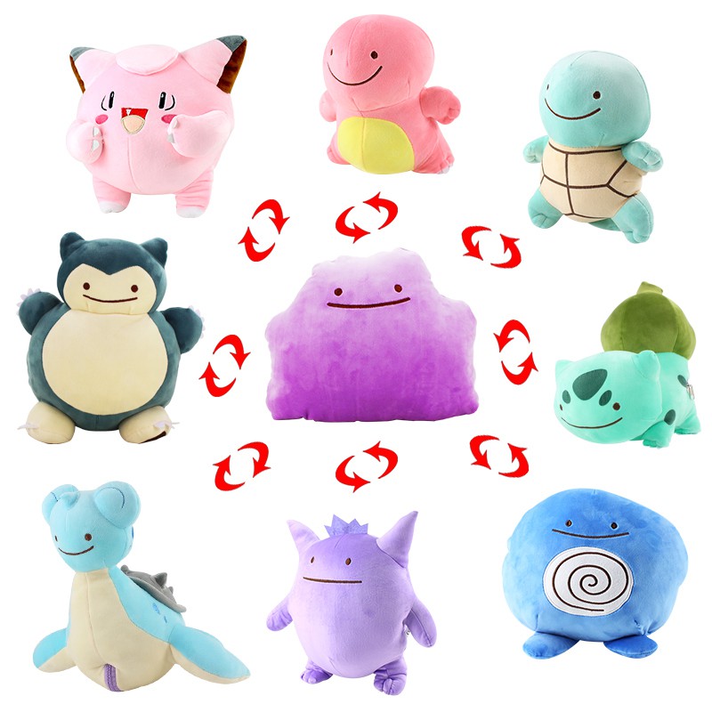 ditto plush snorlax