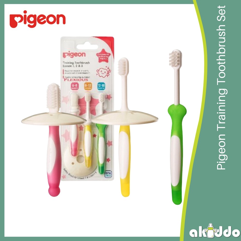 pigeon toothbrush set