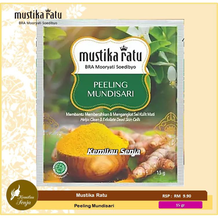 Mustika Ratu Peeling Mundisari Mundisari Peeling Face Scrub