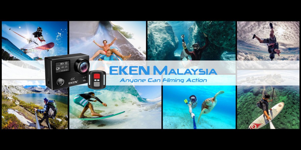 EKEN BEST Budget Action Camera, Online Shop Shopee Malaysia