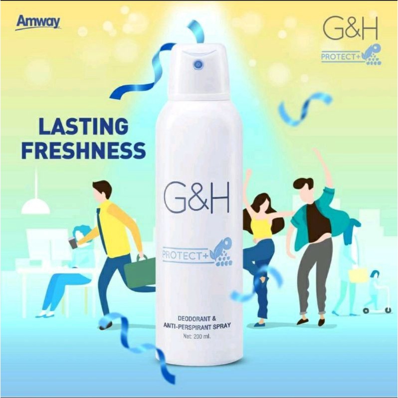 G&H PROTECT+ Deodorant & Antiperspirant Spray 200ml Shopee Malaysia