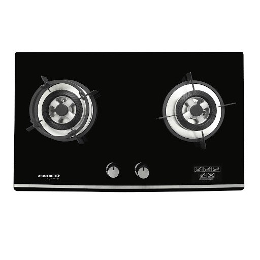 Faber 2 Burners Built In Gas Cooker Glass Hob 4 4kw Fgh Presto 2b 76bk Shopee Malaysia