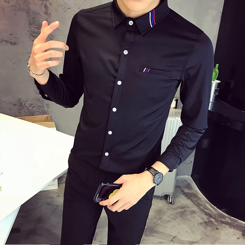 mens skinny fit shirt