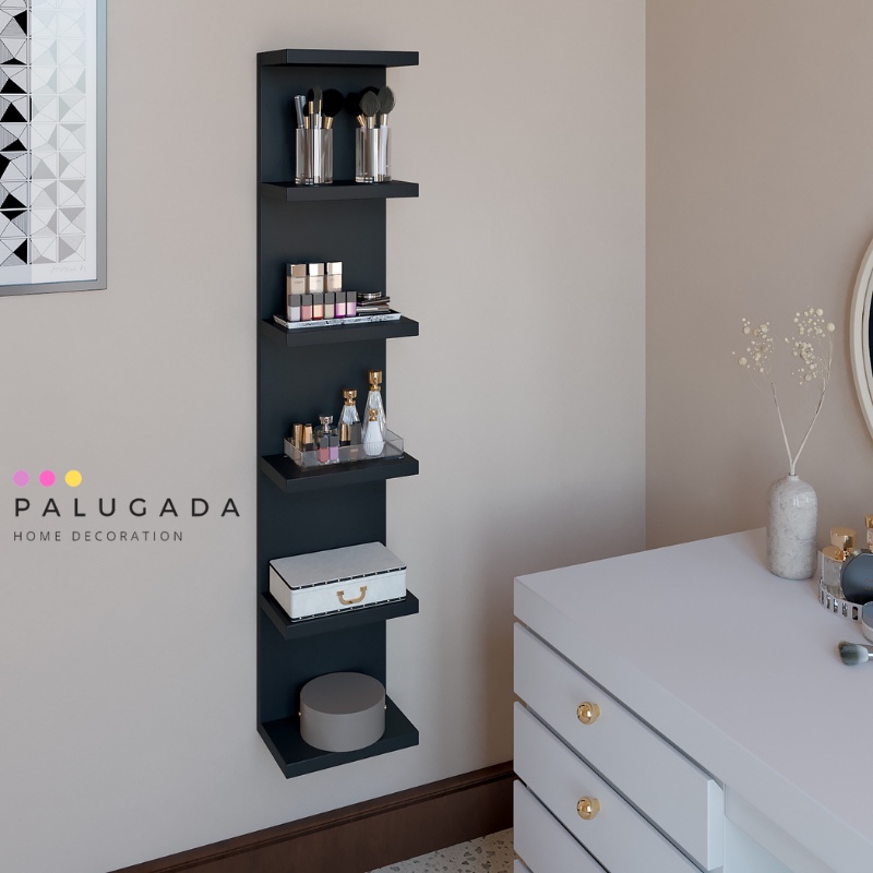 Minimalist makeup rack Versatile makeup rack Paste Wall Corner Stacking