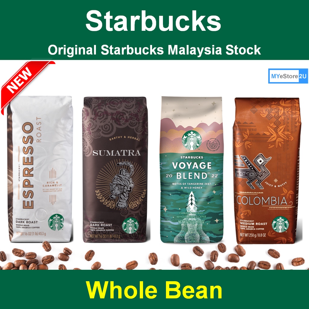 Starbucks Whole Bean / Ground Coffee 250g (Original Starbucks Malaysia