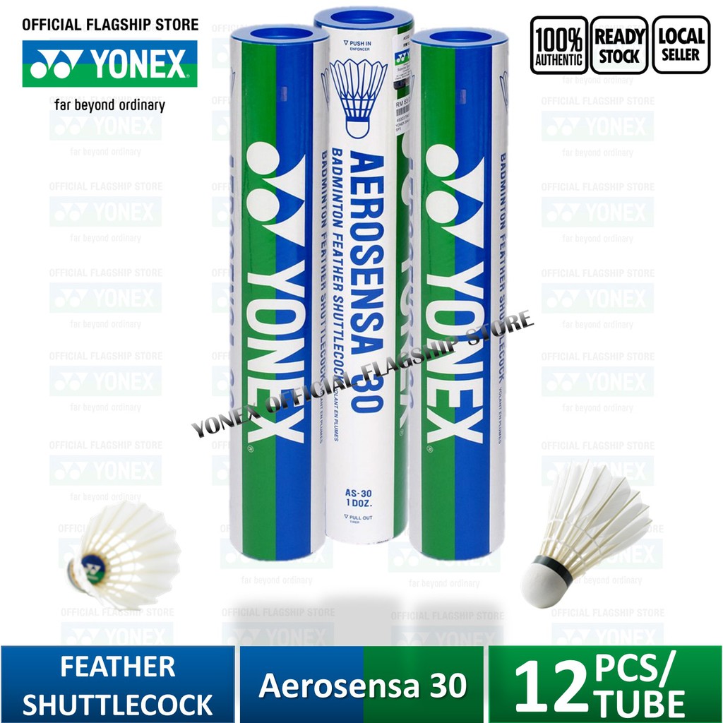Yonex Aerosensa 30 Badminton Feather Shuttlecock (12 In 1) Shopee Malaysia