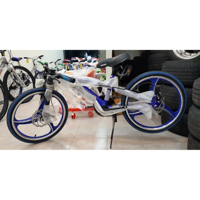 Basikal lajak disc break depan belakang location DR BIKES KEMPAS JB