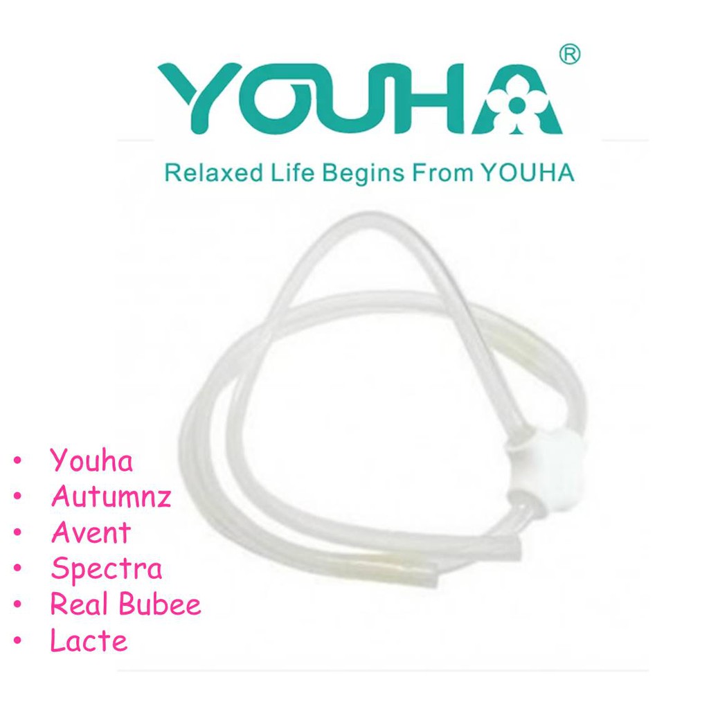 Breast pump accessories parts double tube / tubing (Youha / Autumm