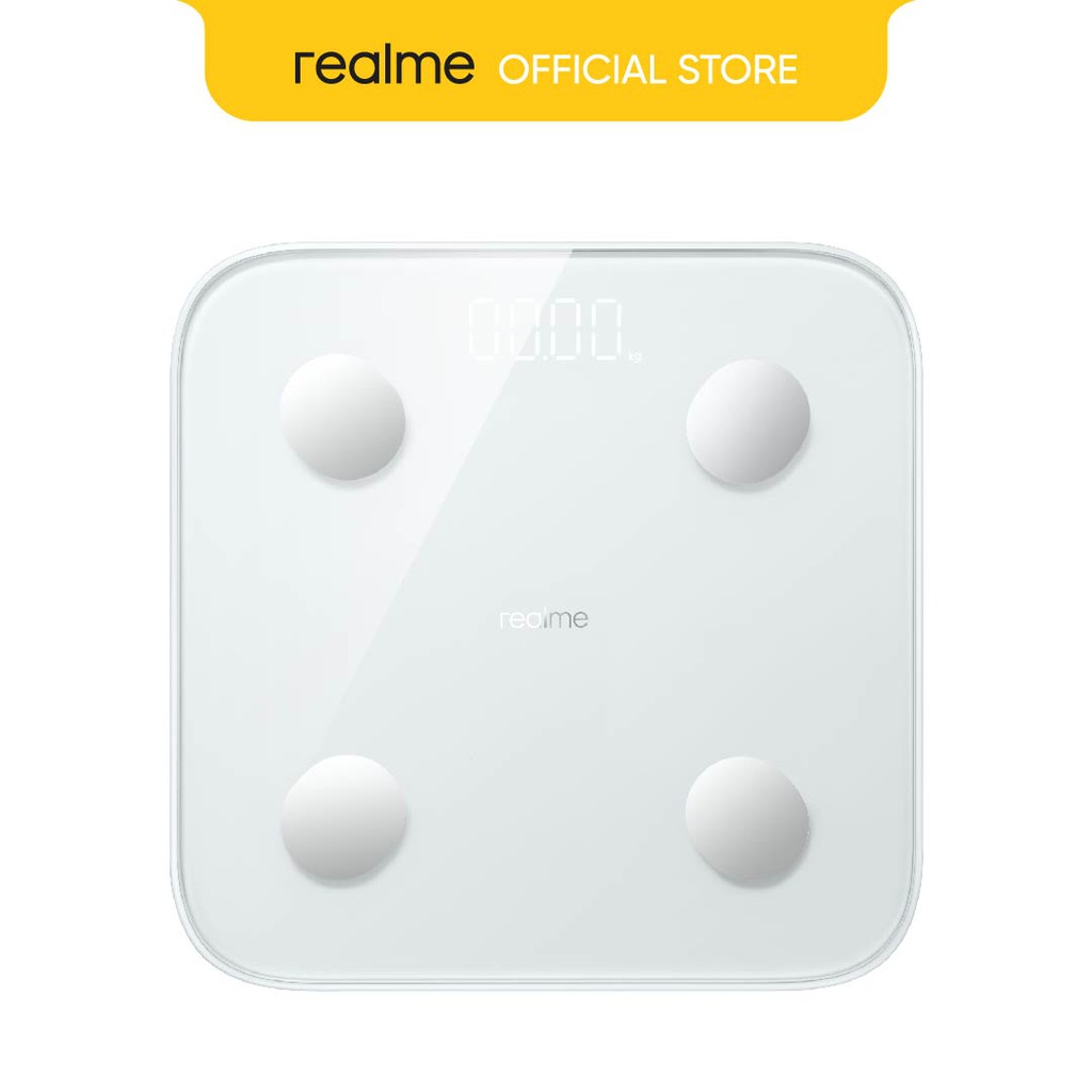 realme Smart Scale 50g High-Precision | 360-day Long Standby | 16 Types