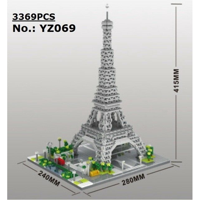 nanoblocks eiffel tower