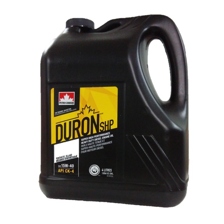 4L Petro-Canada Duron SHP 15W40 Synthetic Blend HDEO API 