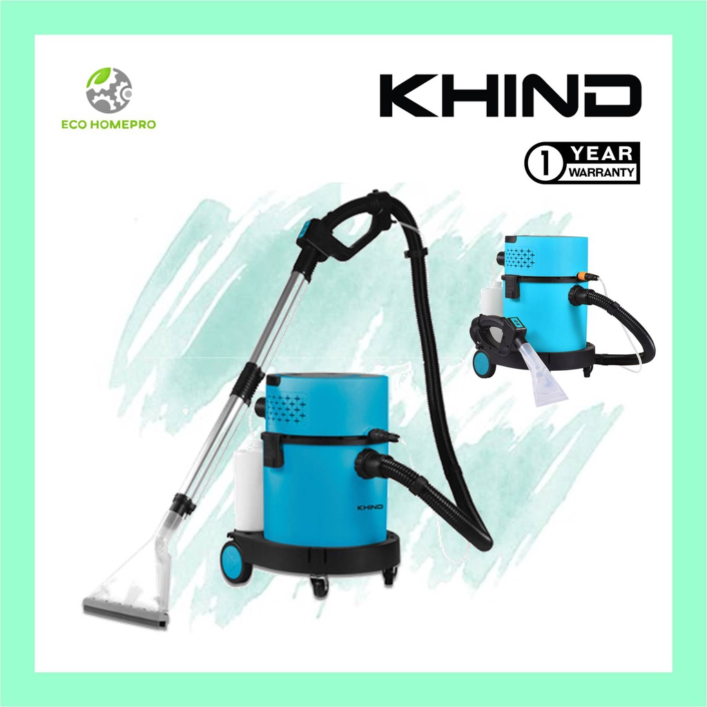 Khind Wet/Dry/Wash Vacuum Cleaner VC3668 (Lake Blue) Shopee Malaysia